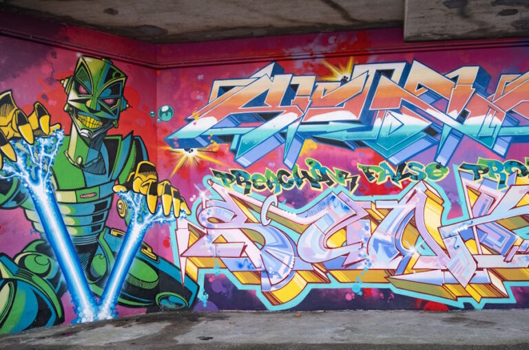 removing graffiti